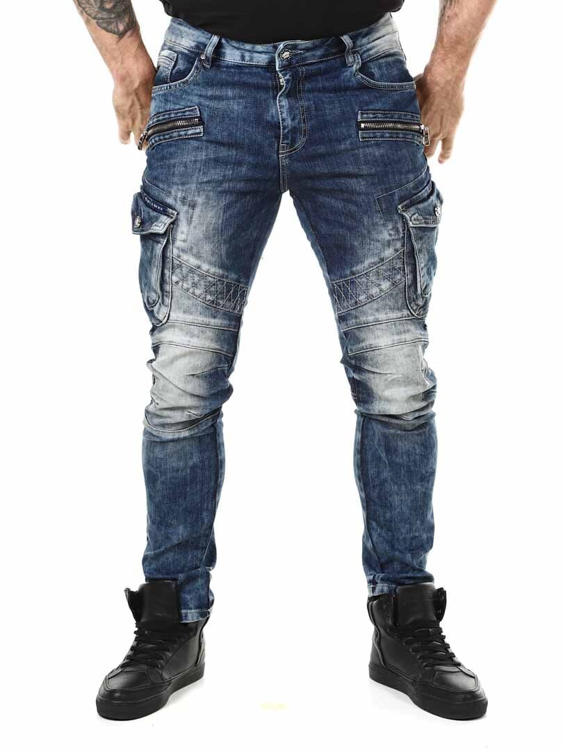 Saue Cipo & Baxx Jeans - Blå
