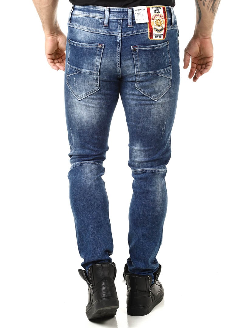 Paide Cipo & Baxx Jeans - Blå