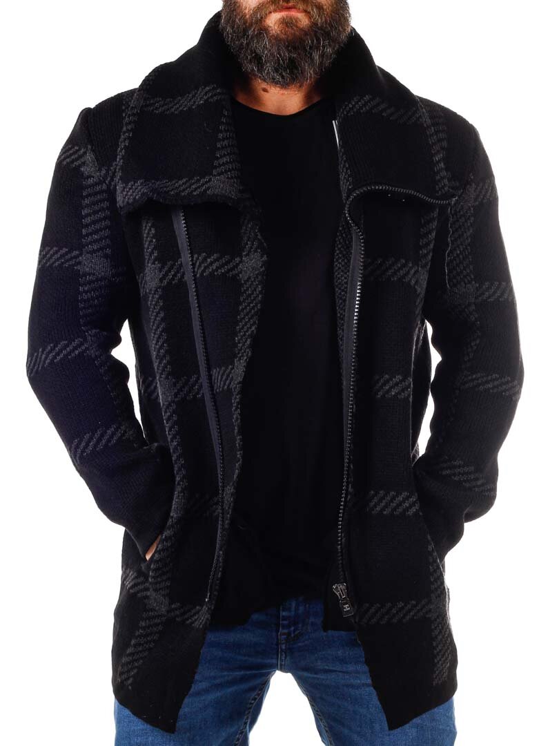Wolmer Cipo & Baxx Cardigan - Svart