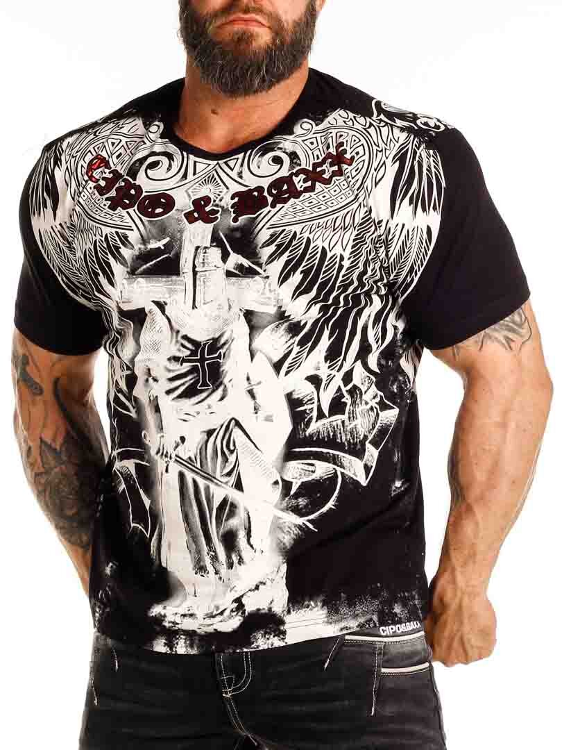 Crusader Cipo & Baxx T-shirt - Svart