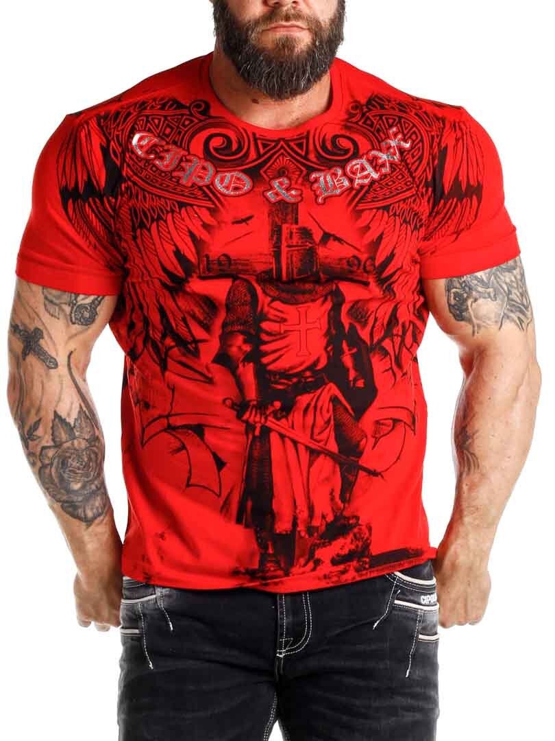Crusader Cipo & Baxx T-shirt - Röd