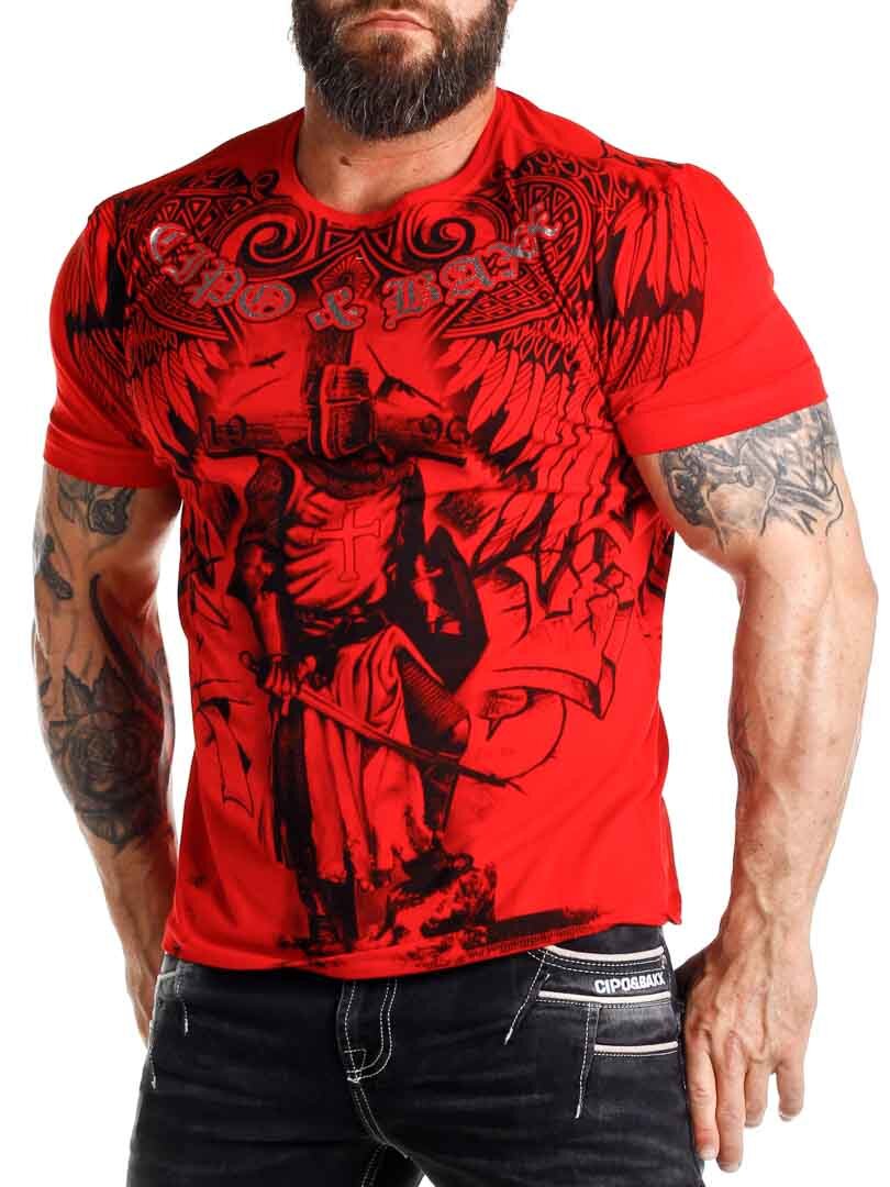 Crusader Cipo & Baxx T-shirt - Röd