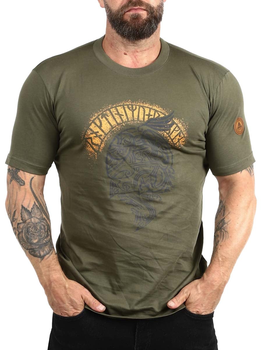 mohawk green tshirt by rockdenim_1.jpg
