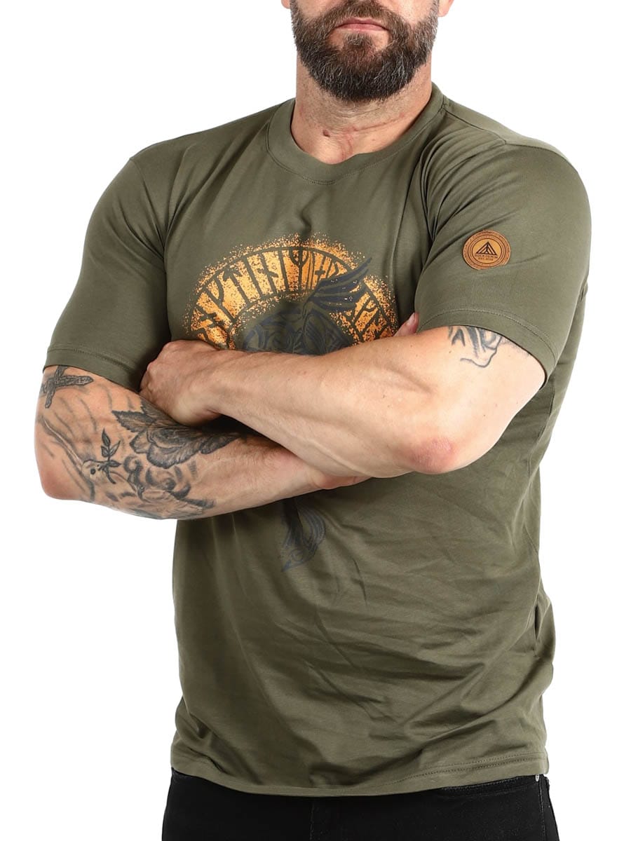 mohawk green tshirt by rockdenim_4.jpg