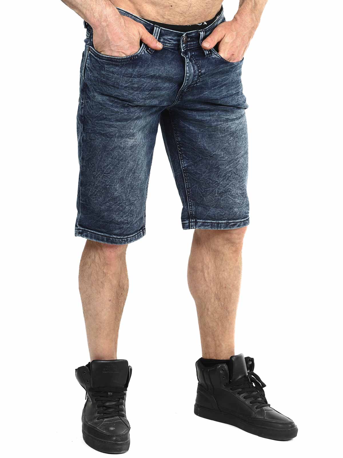 new Delmare Indicode Shorts - Dark blue Lars_2.jpg