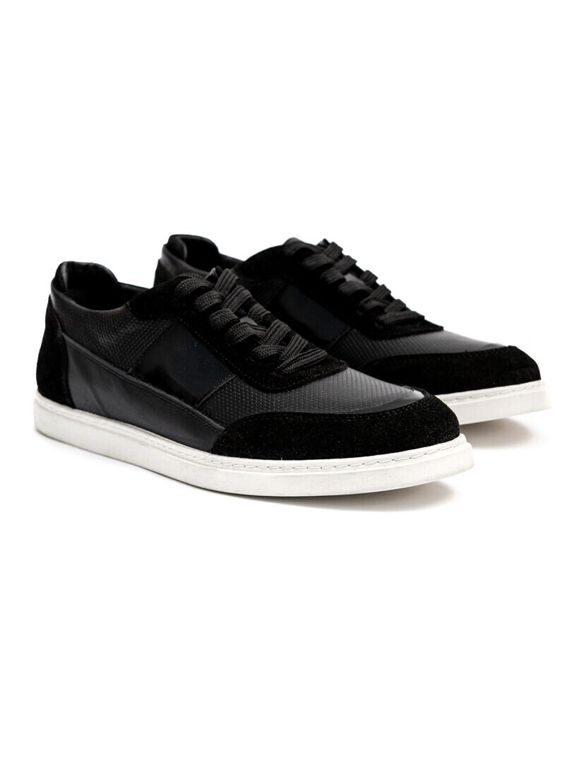 RD Argon Leather Sneakers - Svart