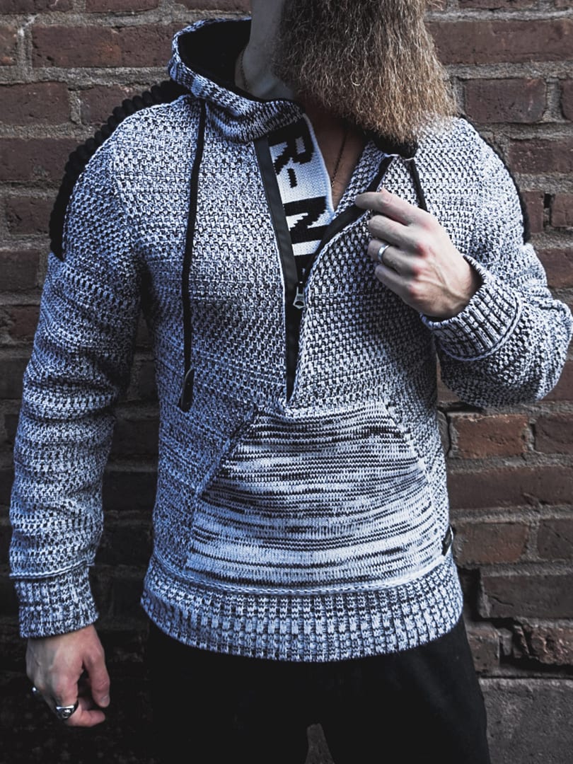 Artemis Rusty Neal Hoodie - Vit/Svart